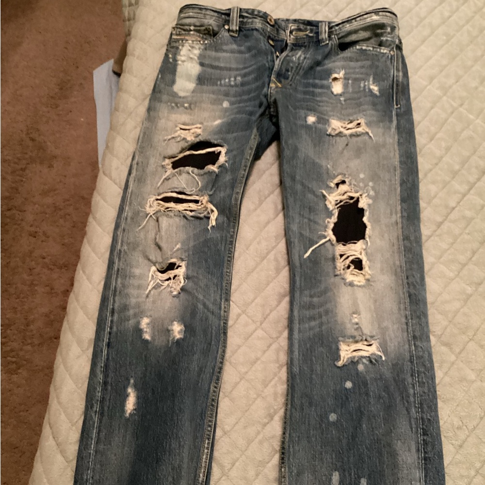 Diesel Viker 008A7 Men’s Blue Jeans Size W29 L30